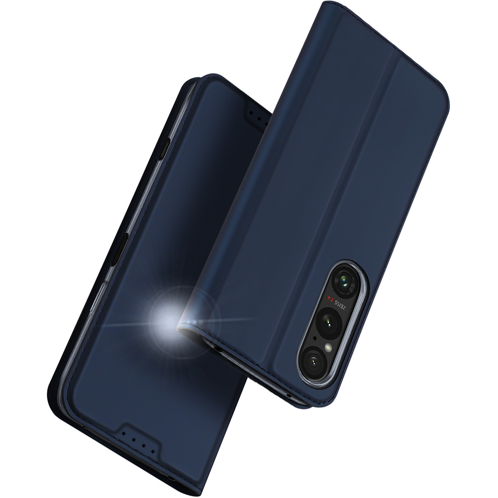 Etui Dux Ducis Skin Pro do Xperia 1 VI, granatowe